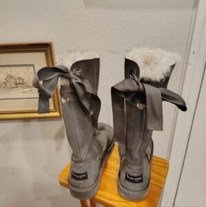 Women Shoes Lace Up Boots